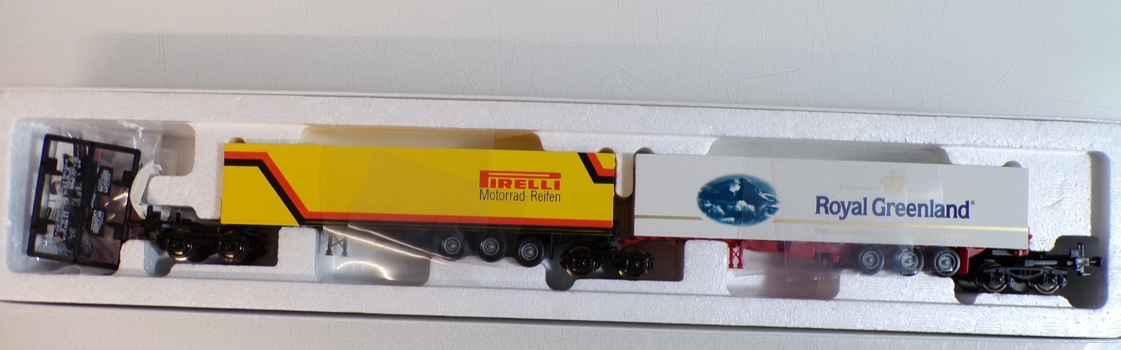 Roco H0 1924 Road Railer mit 2 Auflieger der DB in OVP BH1923 – Bild 3