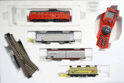 Roco H0 41265 Digital Startset mit Güterzug neuwertig in OVP LE3946
