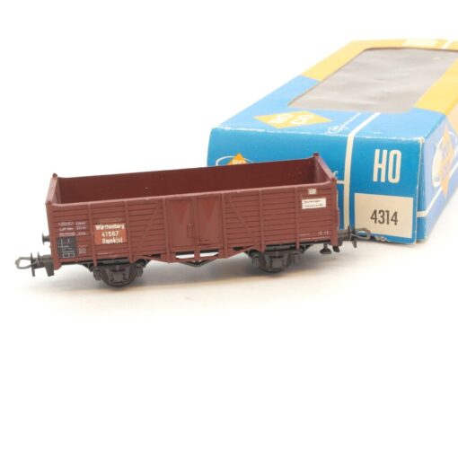 Roco H0 4314 gedeckter Güterwagen mit Ladung der DB in OVP RF8078