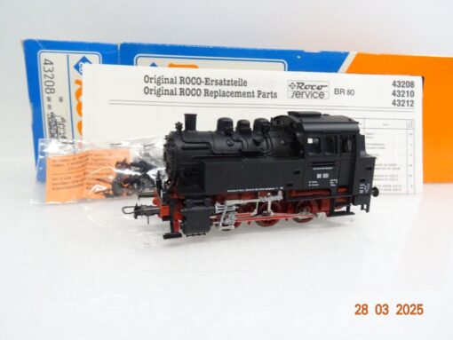 Roco H0 43208 Dampflok BR 80 031 der DB in OVP LE9802