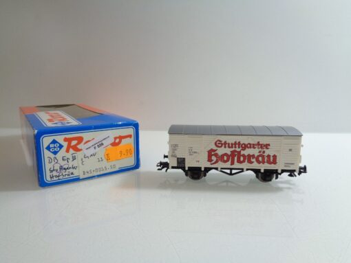 Roco H0 4339B AC Kühlwagen Stuttgarter Hofbräu der DB in OVP F556