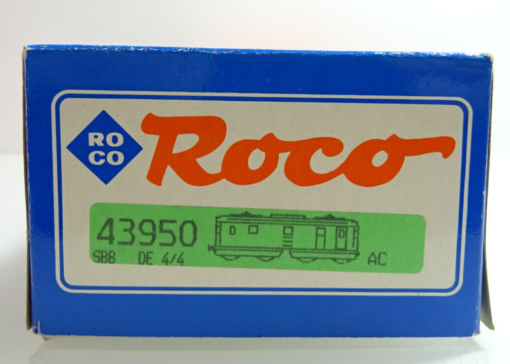 Roco H0 43950 Leerverpackung für Schweiz Gepäcktriebwagen De4/4 1679 CK1237 – Bild 3