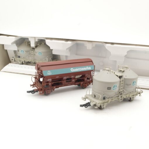 Roco H0 44048 Set Güterwagen Quarzwerke der DB in OVP RR3993 – Bild 3