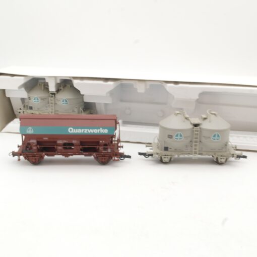 Roco H0 44048 Set Güterwagen Quarzwerke der DB in OVP RR3993 – Bild 4