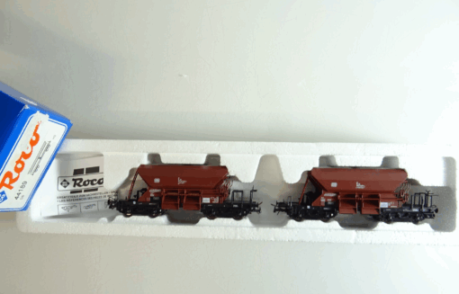 Roco H0 44189 Schotterwagen-Set 2 tlg. der DB in OVP BH150