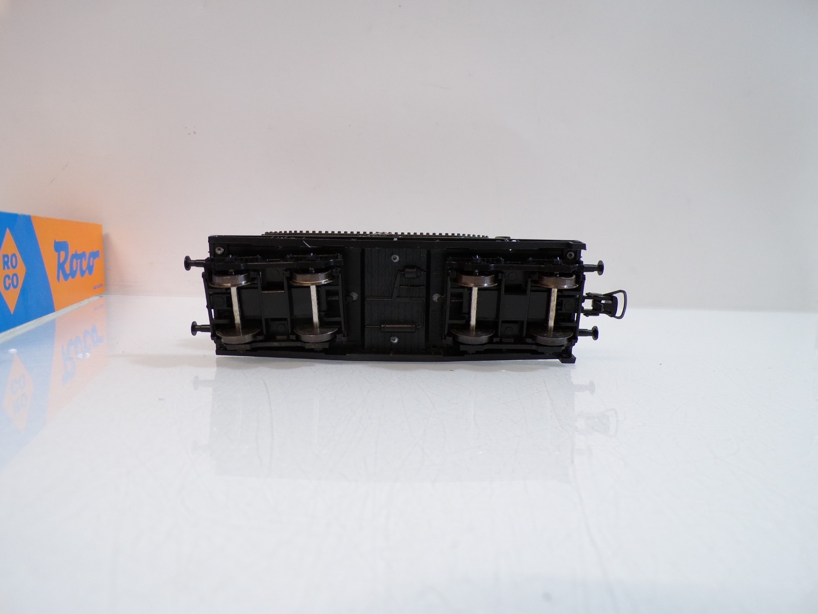 Roco H0 44313A Schwerlastwagen mit Panzer der DB in OVP BH1727 – Bild 4