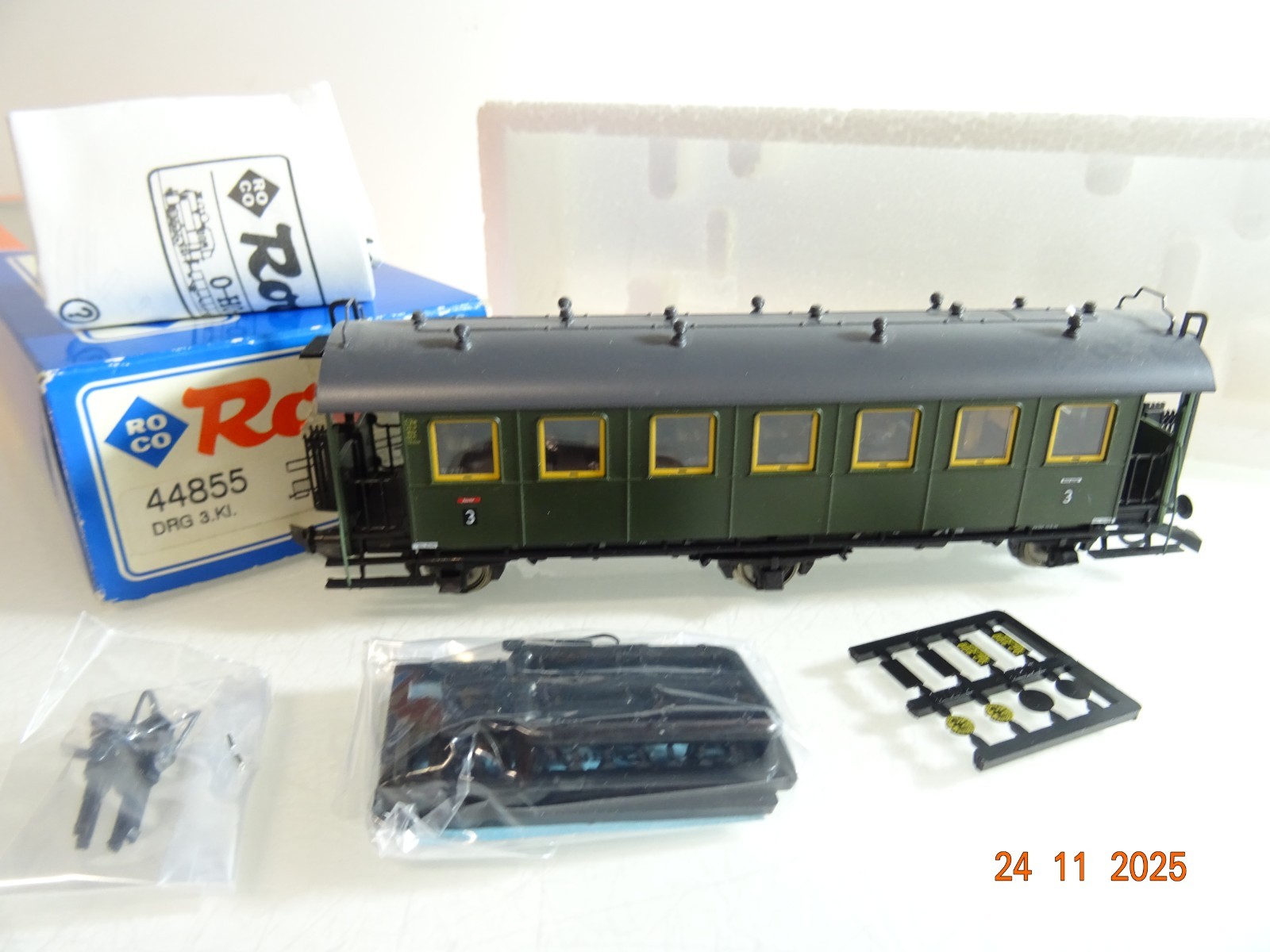 Roco H0 44855 Personenwagen 3.Klasse der DRG in OVP RR4782 – Bild 3