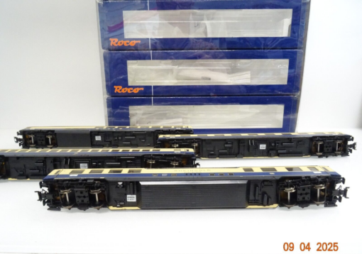 Roco H0 45923 Schnellzugwagen-Set 4tlg. Rheingold der DB in OVP LE9955 – Bild 3