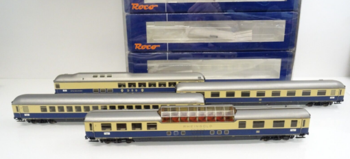 Roco H0 45923 Schnellzugwagen-Set 4tlg. Rheingold der DB in OVP LE9955
