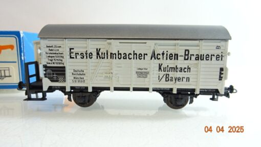 Roco H0 46015 ged. Güterwagen Kulmbacher Actien-Brauerei der DR in OVP PR6948 – Bild 3