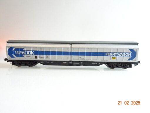 Roco H0 46324 Schiebwandwagen Tiphook Ferrywagon der DB in OVP PR6190 – Bild 3