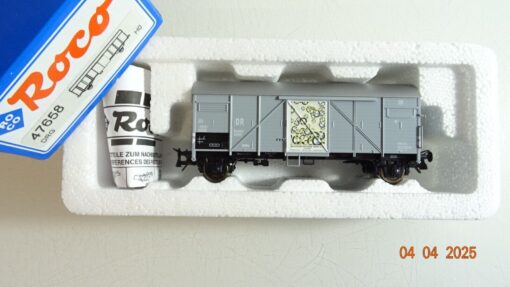 Roco H0 47658 gedeckter Güterwagen Bremen 4565 BMW der DRG in OVP PR6944