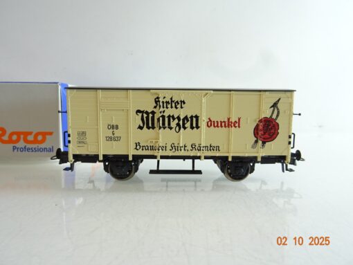 Roco H0 47677 gedeckter Güterwagen Hirter Märzen der ÖBB in OVP BH301 – Bild 3