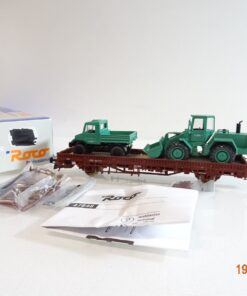 Roco H0 47848 Rungenwagen mit Ladung der DB in OVP  PR3972