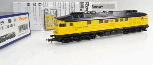 Roco H0 52469 Diesellok BR 233 493-6 der DB Bahnbau Sound Digital in OVP JL3411