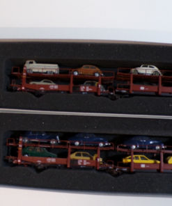 Roco H0 66063 AC Autotransportwagen-Set 2 tlg. der DB in OVP für Märklin BH1764