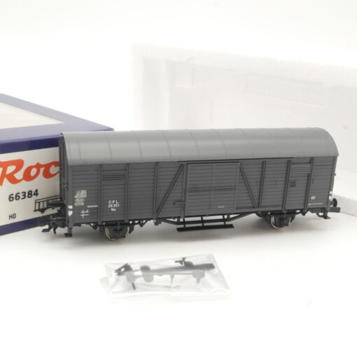 Roco H0 66384 gedeckter Güterwagen der CFL in OVP RR1268