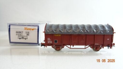 Roco H0 66867 offener Güterwagen mit Schiebeplane der SNCF in OVP PR7650