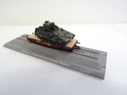 Roco H0 883 Minitanks Schwerlastwagen Roland Flugabwehrpanzer in OVP C2113 – Bild 4