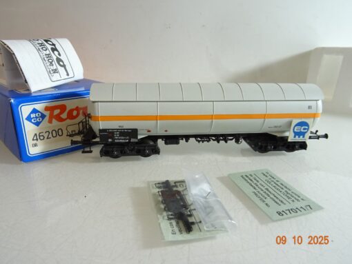 Roco H0 AC 46200 Gasdruckkesselwagen Erdölchemie EC in OVP RR3819 – Bild 4