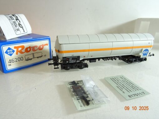 Roco H0 AC 46200 Gasdruckkesselwagen Erdölchemie EC in OVP RR3819