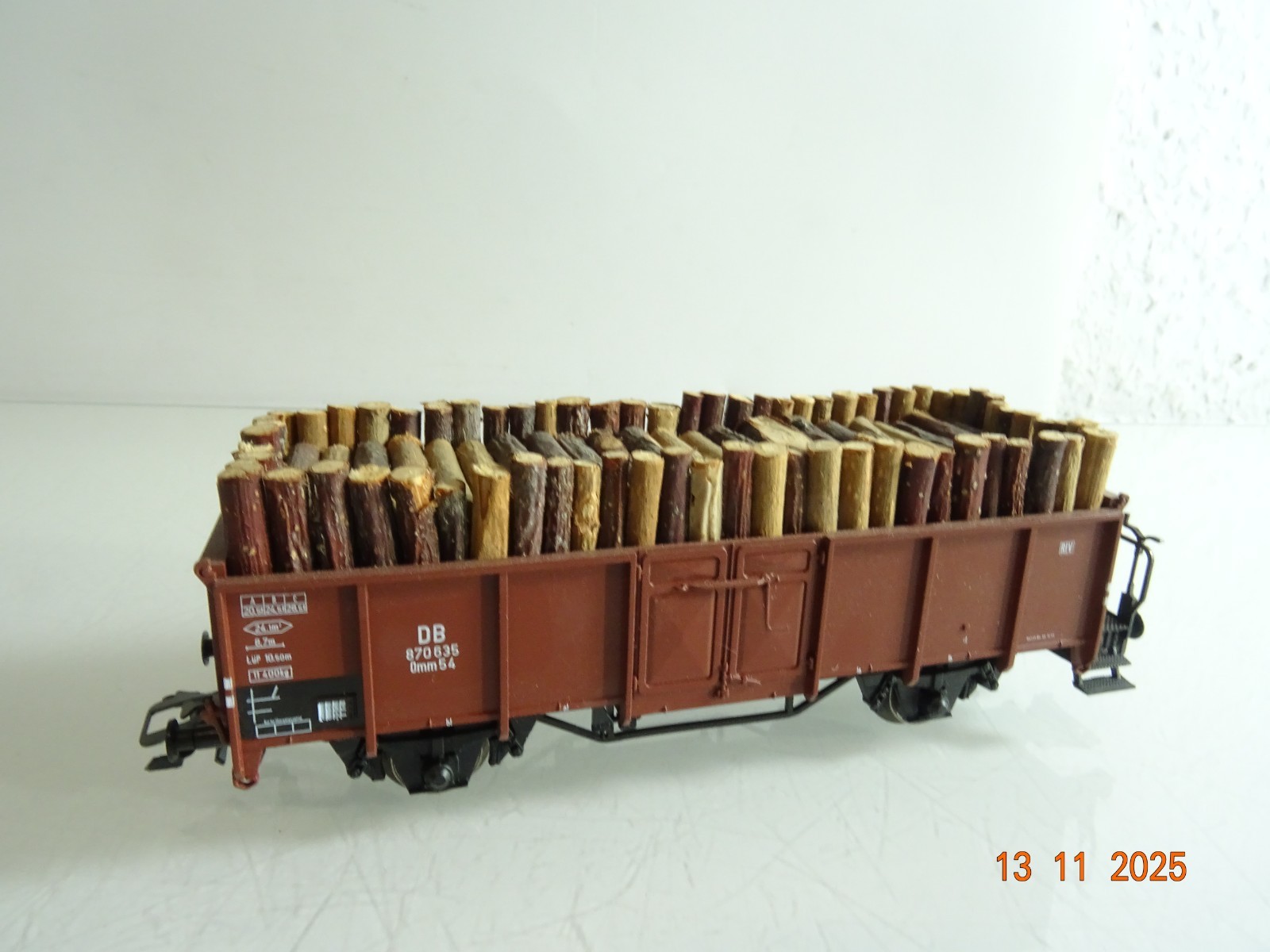 Roco H0 AC 47940 Hochbordwagen mit Ladung der DB RR4572 o. – Bild 3