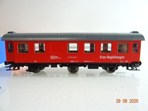 Roco H0 Kran-Begleitwagen der DB in OVP PR9995 – Bild 3