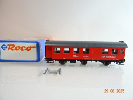 Roco H0 Kran-Begleitwagen der DB in OVP PR9995