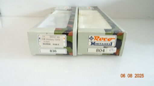 Roco H0 Minitanks Leerverpackung 2Stück siehe Foto PK386
