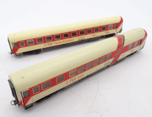 Roco H0 Set Personenwagen TUI treff der DB QR9773 o.