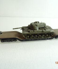 Roco H0 Tiefladewagen united States mit Panzer RR4517 o.