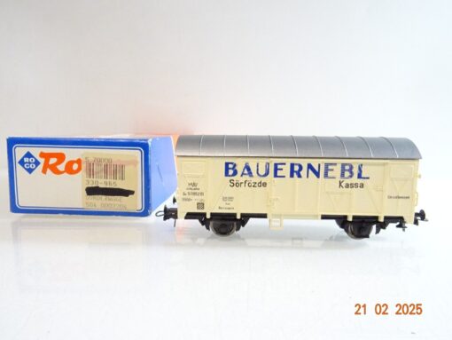 Roco H0 gedeckter Güterwagen Bauernebl Sörfözde der MAV in OVP PR6189
