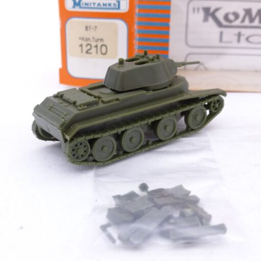 Roco Minitanks 1:87 H0 1210 BT-7 +Kon. Turm Panzer Ko-Mo Ltd. in OVP EX7686 – Bild 3