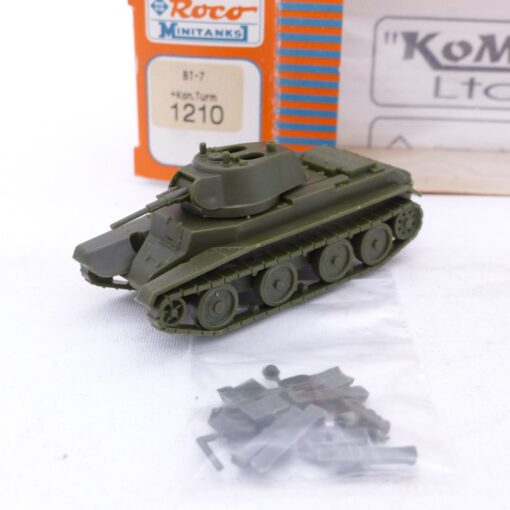 Roco Minitanks 1:87 H0 1210 BT-7 +Kon. Turm Panzer Ko-Mo Ltd. in OVP EX7686