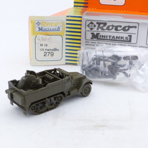 Roco Minitanks 1:87 H0 279 US Halbkette Militär in OVP EX7692 – Bild 3