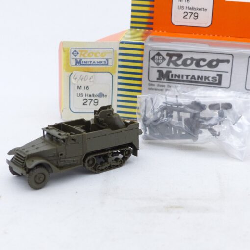 Roco Minitanks 1:87 H0 279 US Halbkette Militär in OVP EX7692