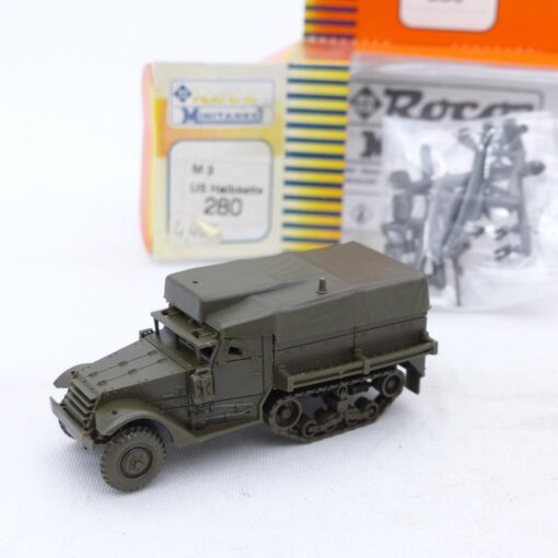 Roco Minitanks 1:87 H0 280 M3 US Halbkette Militär in OVP EX7694