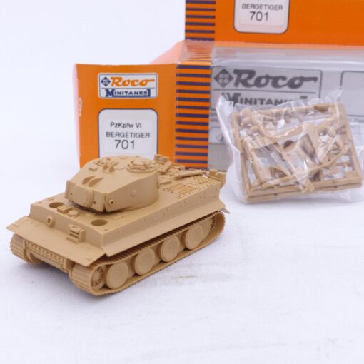 Roco Minitanks 1:87 H0 701 Panzer Kampfwagen VI Bergetiger Militär in OVP EX7662