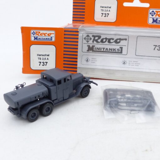 Roco Minitanks 1:87 H0 737 Henschel TS 2,5 A Militär in OVP EX7663 – Bild 3