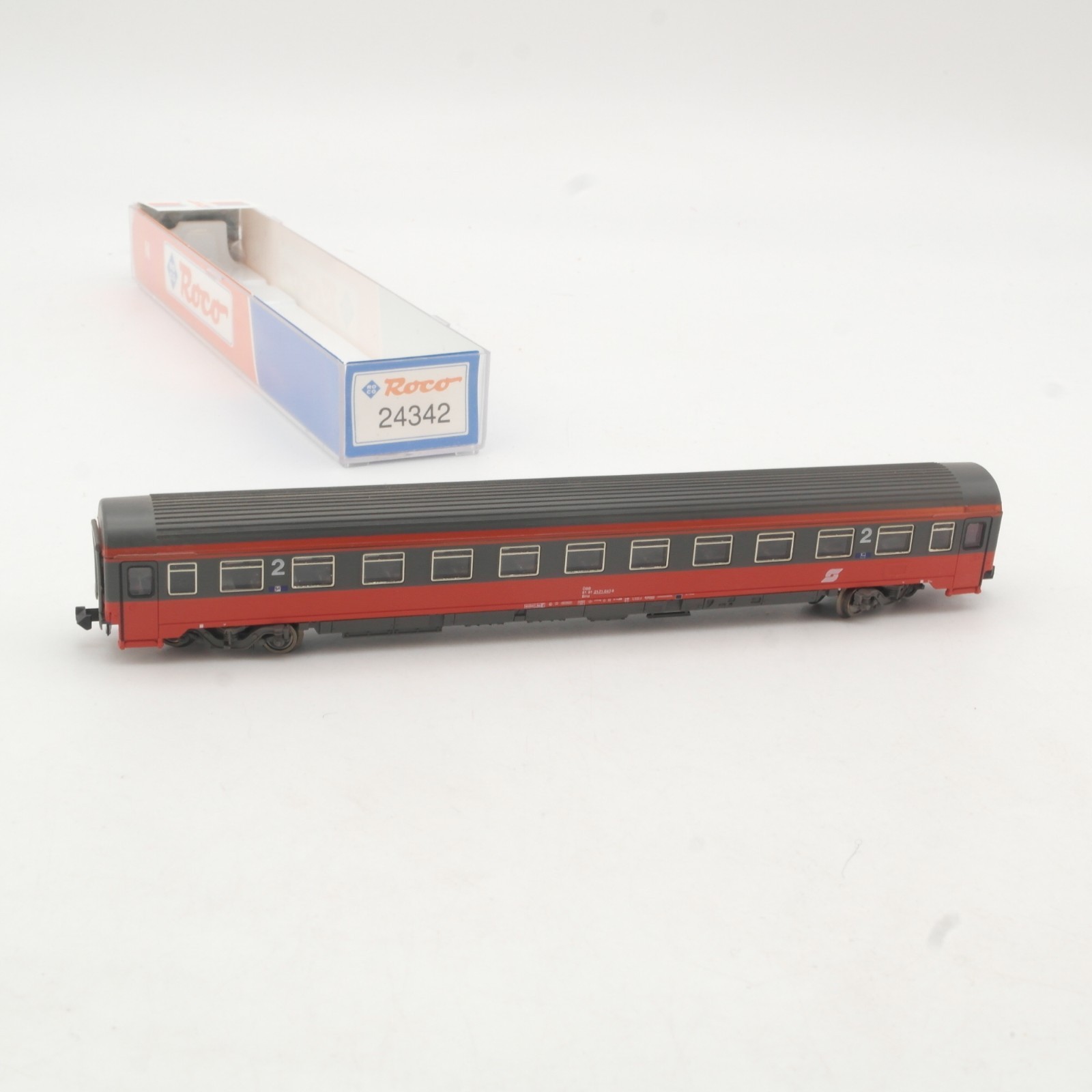 Roco N 24342 Personenwagen Eurofima 2.Klasse der ÖBB in OVP RR5739 – Bild 3