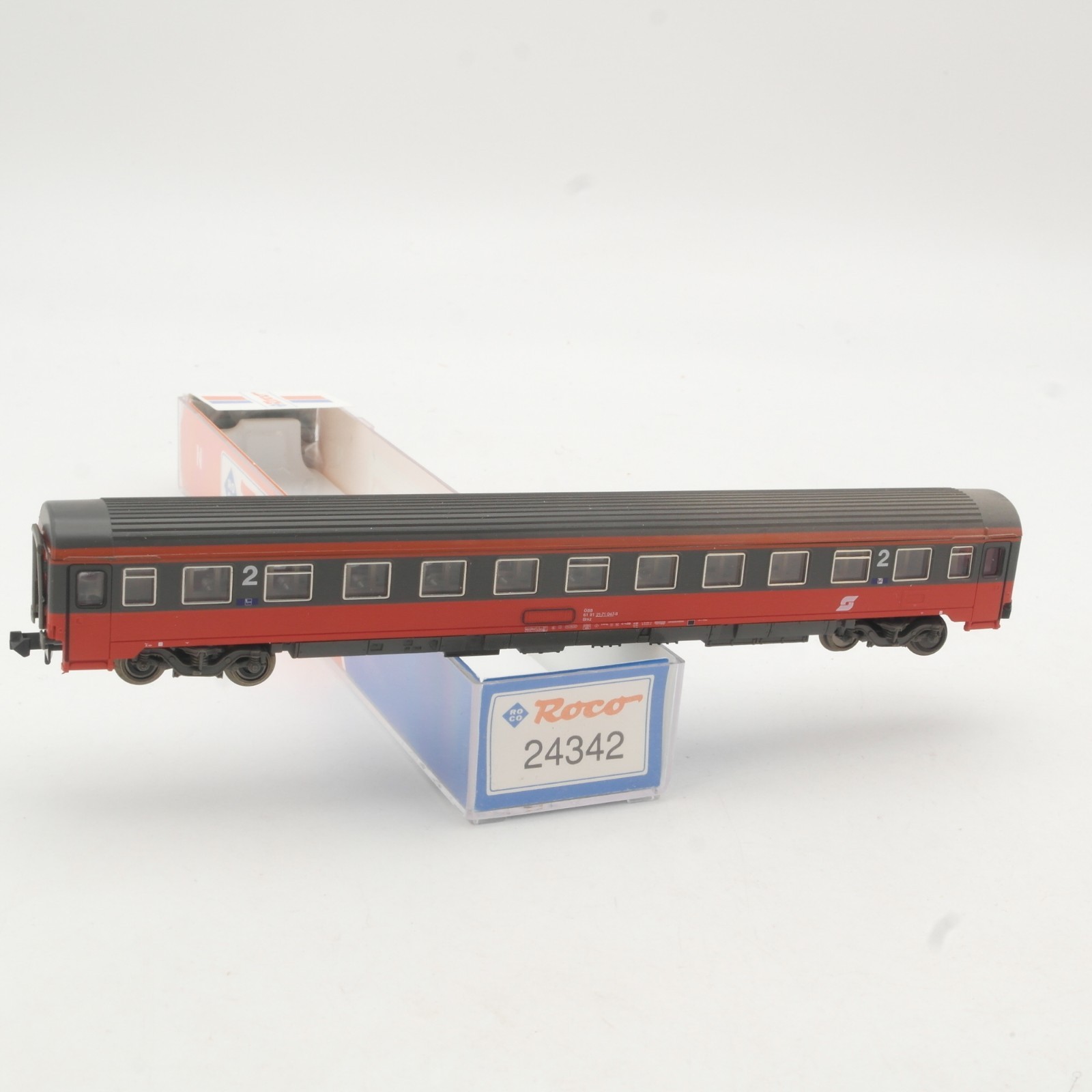Roco N 24342 Personenwagen Eurofima 2.Klasse der ÖBB in OVP RR5739