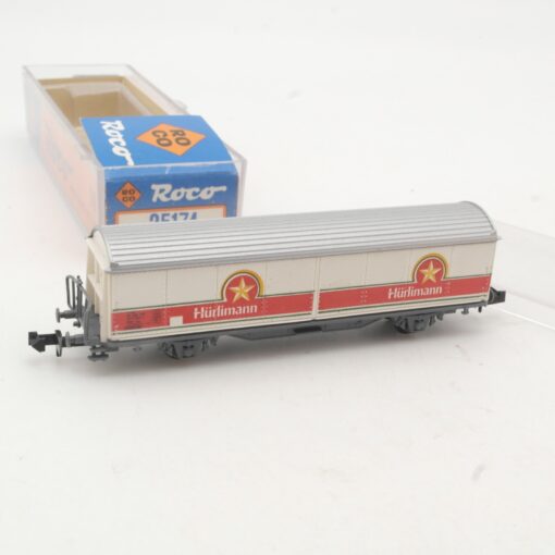 Roco N 25174 gedeckter Güterwagen Hürlimann in OVP RR2976