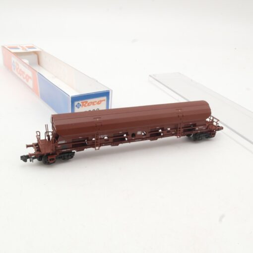 Roco N 25200 Güterwagen Tadns Schwenkdachwagen der DB in OVP RR499 – Bild 3