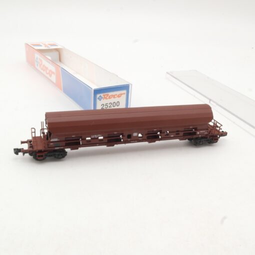 Roco N 25200 Güterwagen Tadns Schwenkdachwagen der DB in OVP RR499