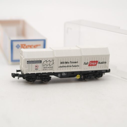 Roco N 25409 Schiebehaubenwagen Voest Alpine der ÖBB in OVP RR2515