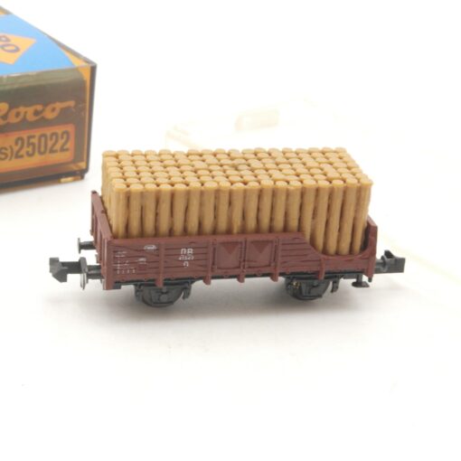 Roco N Hochbordwagen mit Ladung der DB, nur Ersatzteile in OVP RR3574 – Bild 3