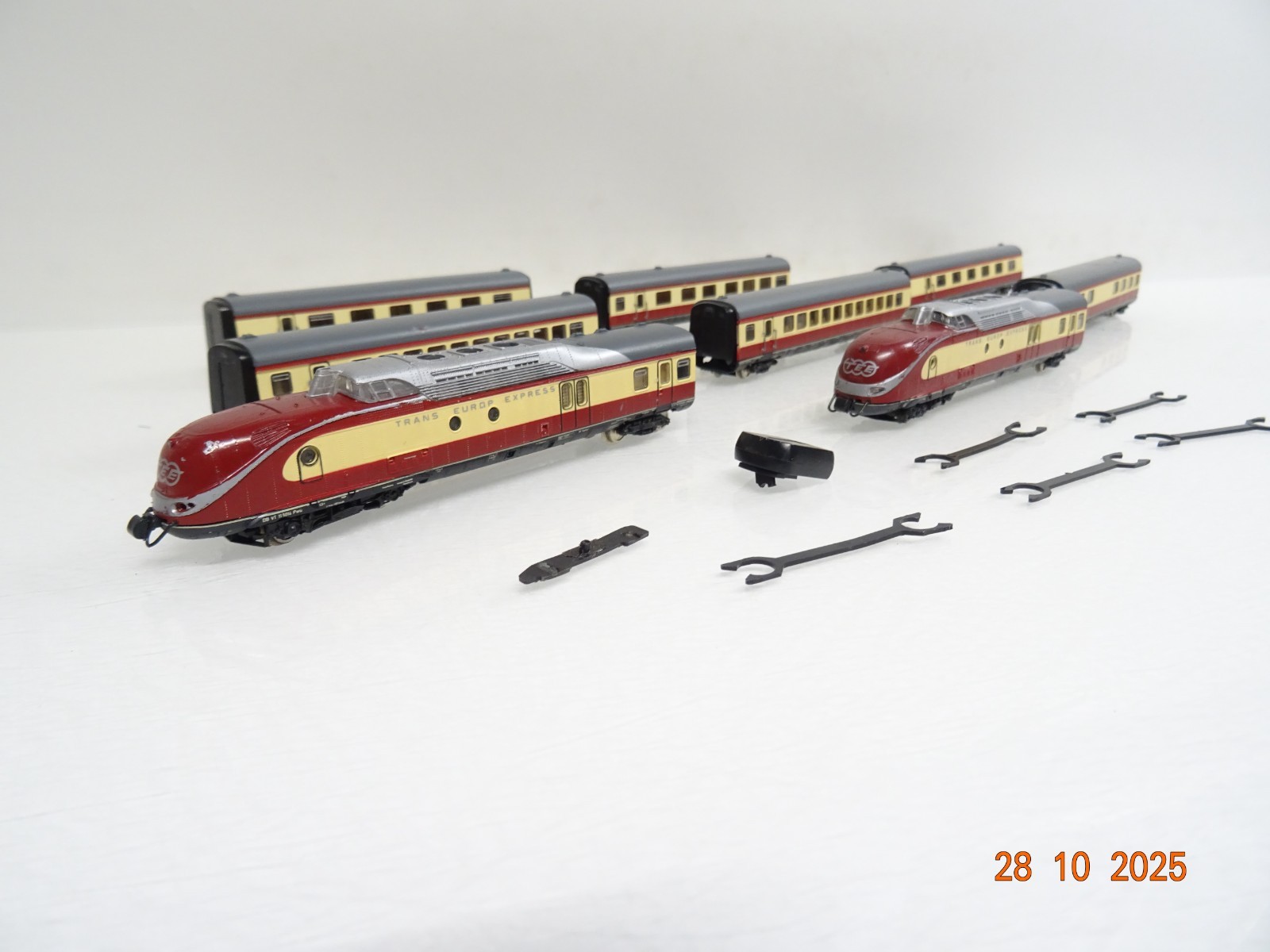 Roco N TEE Dieseltriebzug 8 tlg. VT 11.5 für Bastler JL3968 o. – Bild 3