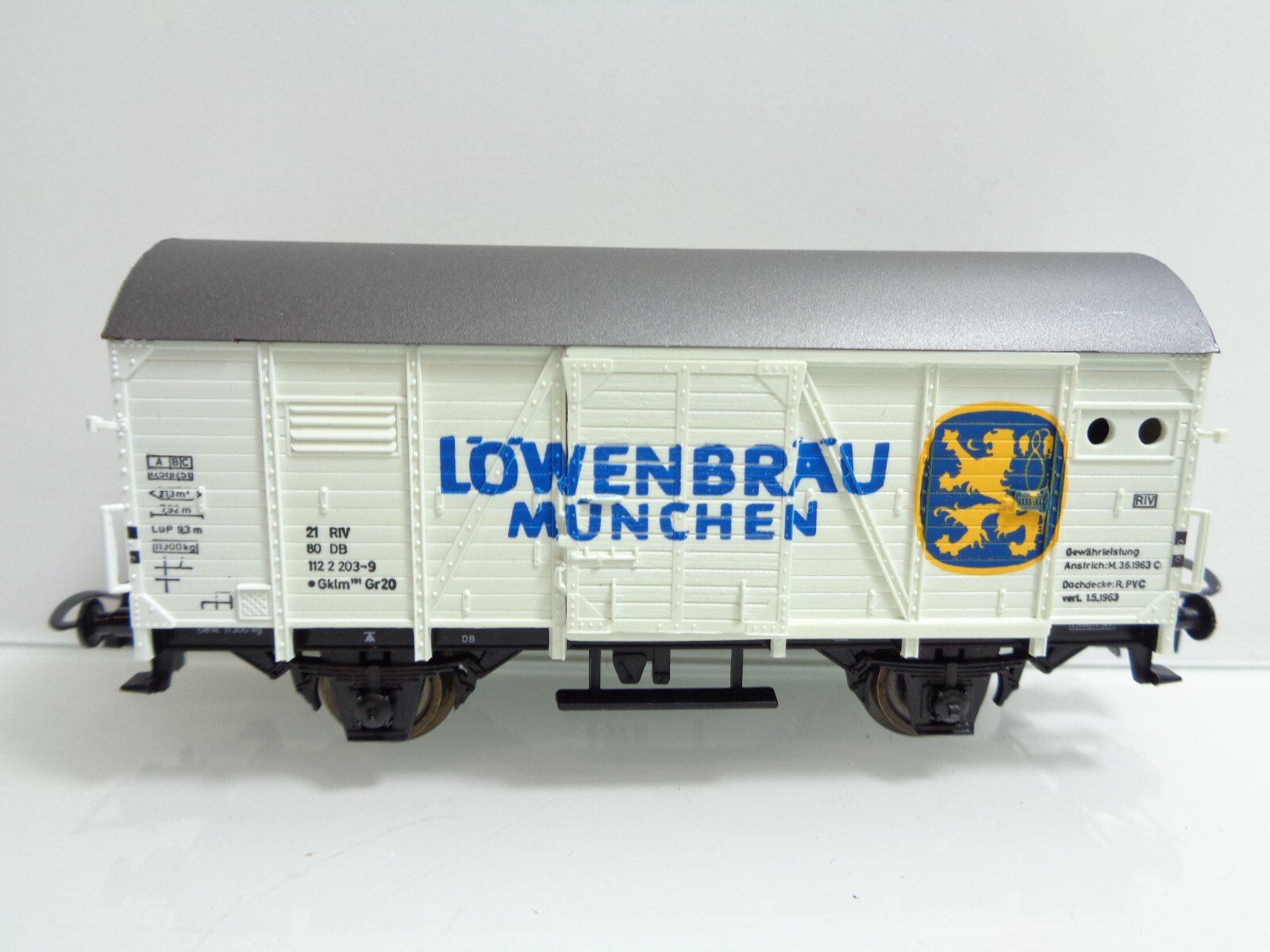 Röwa H0 2064 Kühlwagen Löwenbräu München der DB in OVP JD2516 – Bild 3