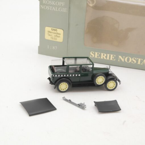 Roskopf 1:87 1200 Mercedes Taxi offen 1930, siehe Bilder in OVP RR3191 – Bild 3