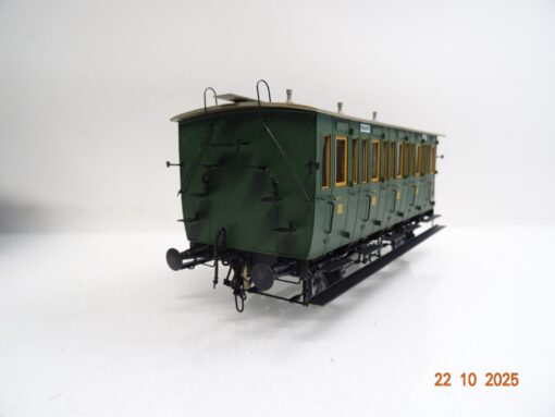 SMT Spur 0 3.21 Abteilwagen c-Klasse K.Bay.Sts.B. Messingmodell in OVP JL3778 – Bild 5